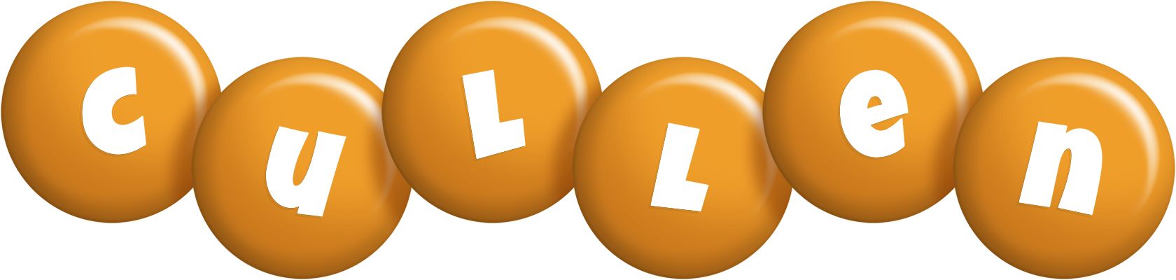 Cullen candy-orange logo