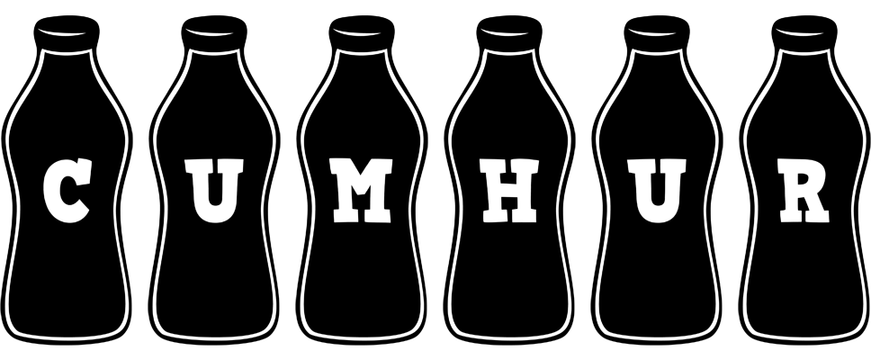 Cumhur bottle logo