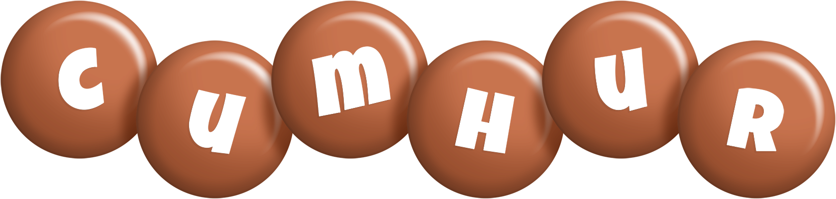 Cumhur candy-brown logo