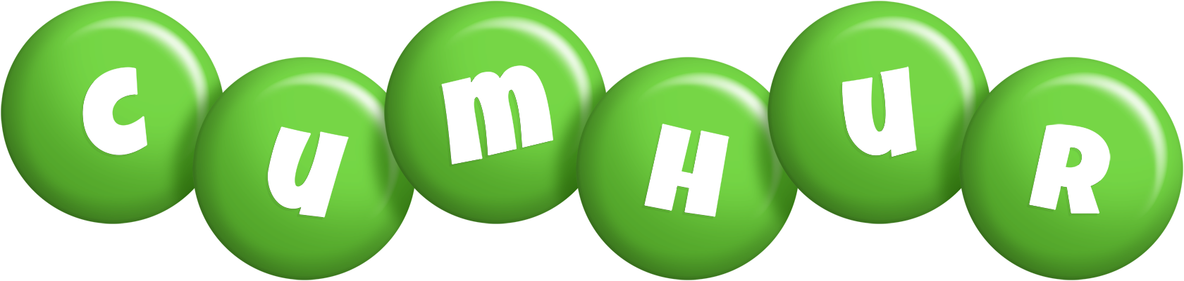 Cumhur candy-green logo