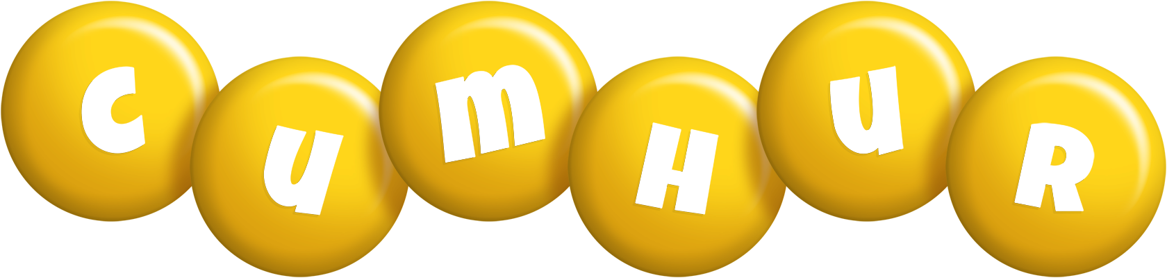 Cumhur candy-yellow logo