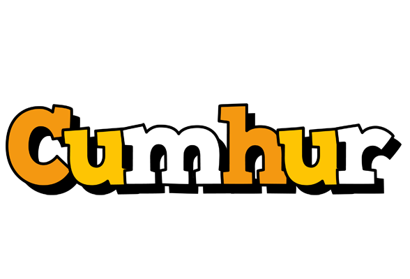 Cumhur cartoon logo