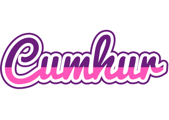 Cumhur cheerful logo