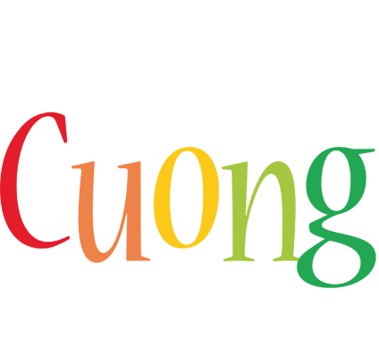Cuong birthday logo