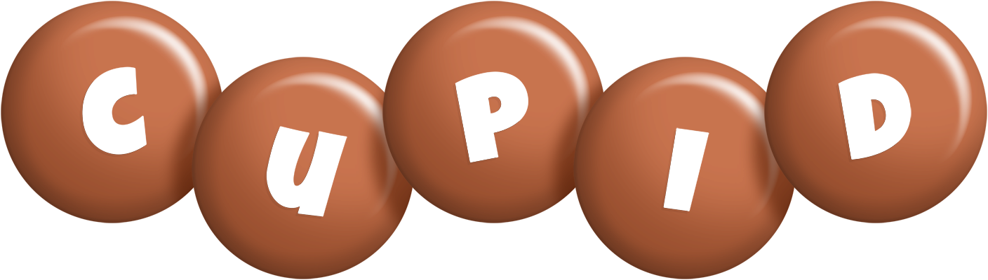 Cupid candy-brown logo