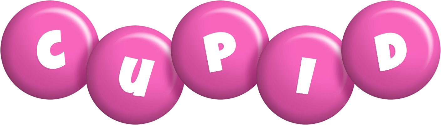 Cupid candy-pink logo