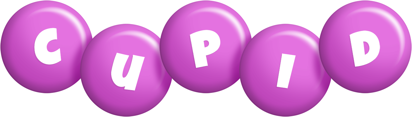 Cupid candy-purple logo