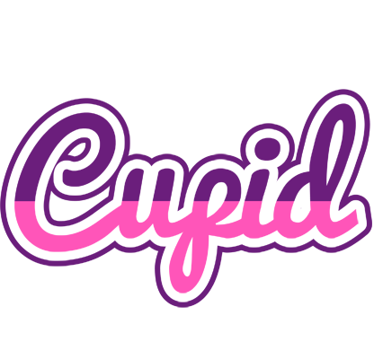 Cupid cheerful logo