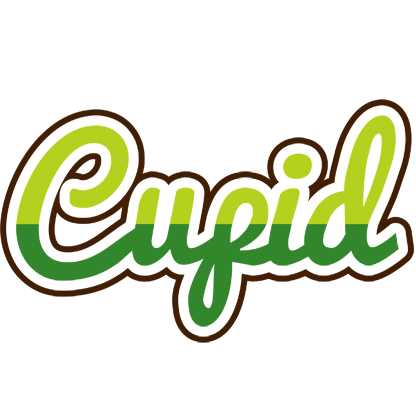 Cupid golfing logo