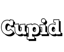 Cupid snowing logo