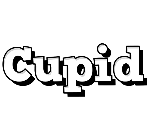 Cupid snowing logo