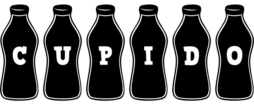 Cupido bottle logo