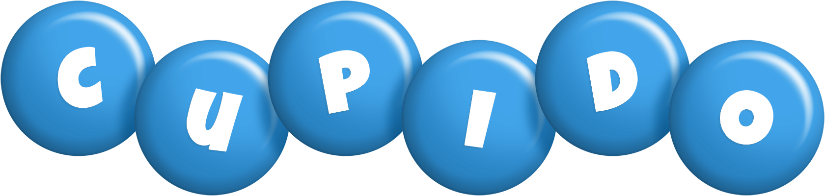 Cupido candy-blue logo