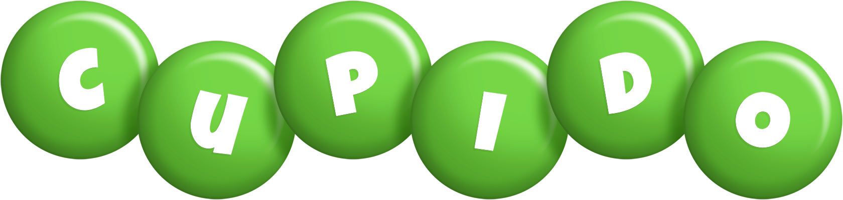 Cupido candy-green logo