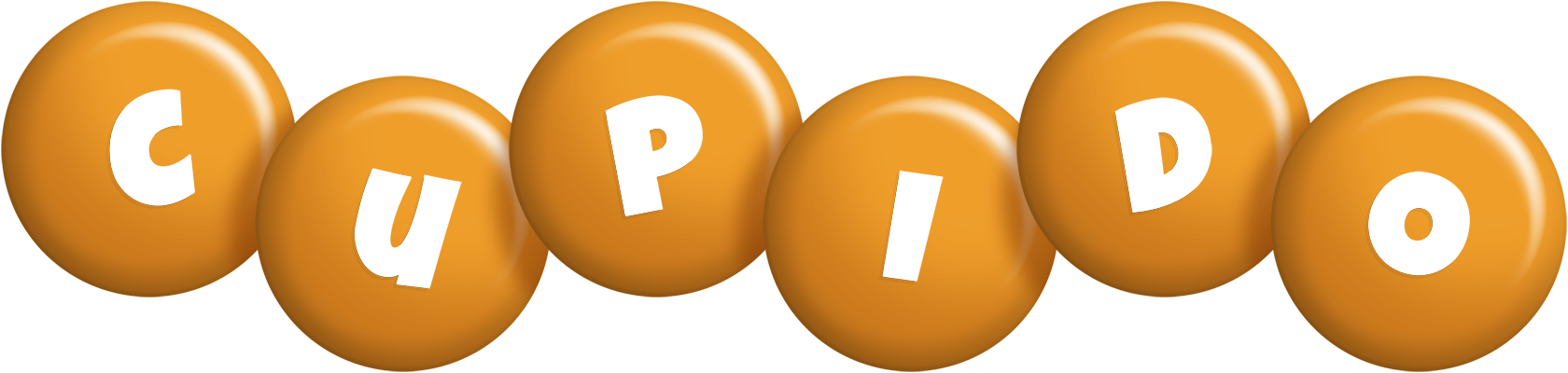 Cupido candy-orange logo