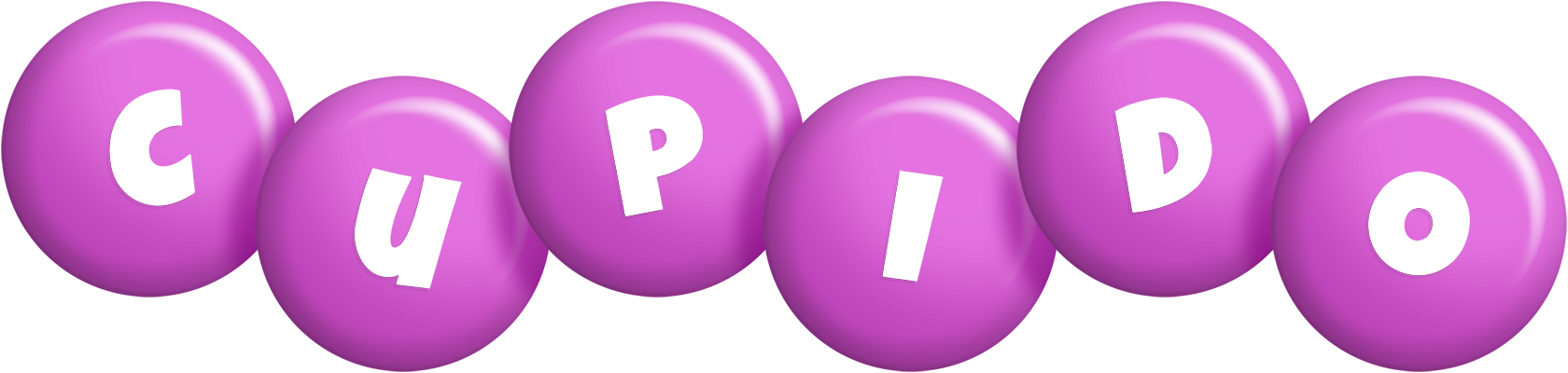 Cupido candy-purple logo