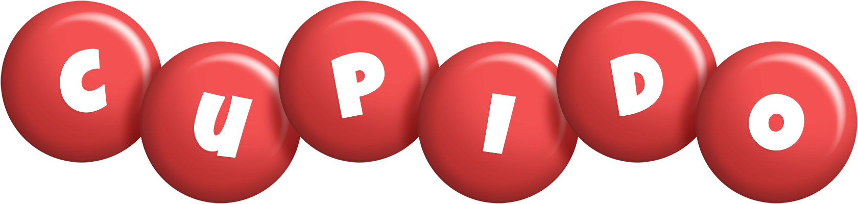 Cupido candy-red logo