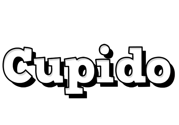 Cupido snowing logo