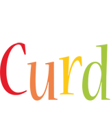 Curd birthday logo