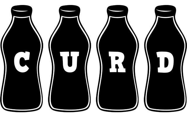 Curd bottle logo
