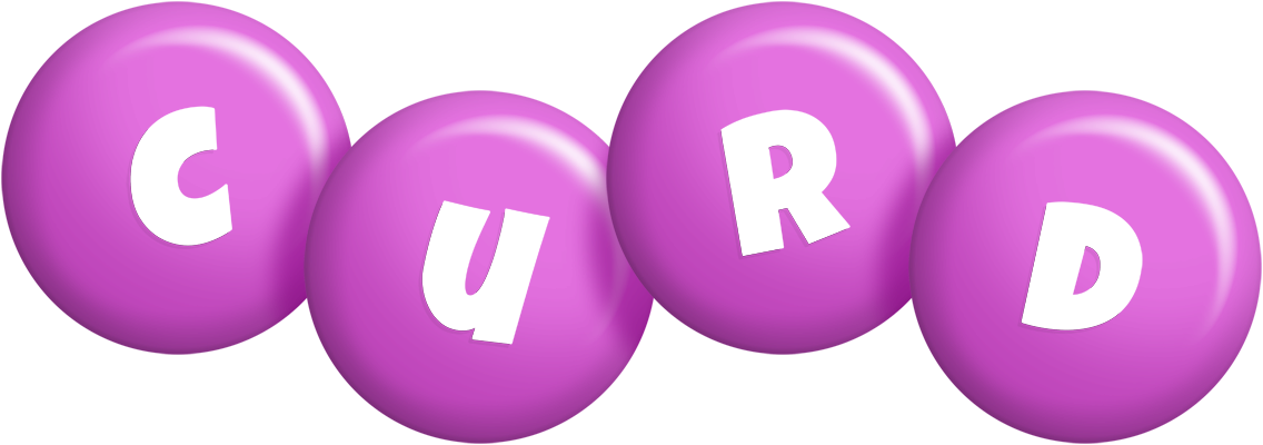 Curd candy-purple logo