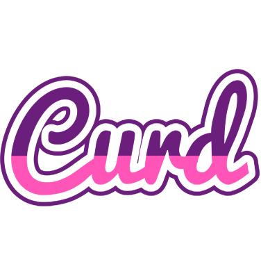 Curd cheerful logo