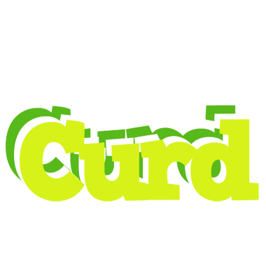 Curd citrus logo