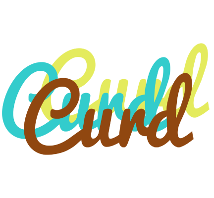 Curd cupcake logo