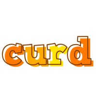 Curd desert logo