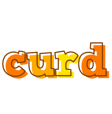 Curd desert logo