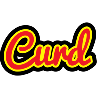 Curd fireman logo