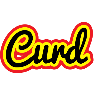 Curd flaming logo