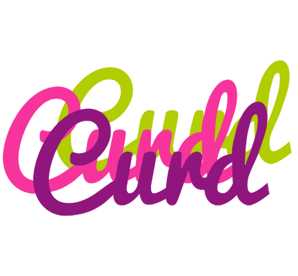 Curd flowers logo