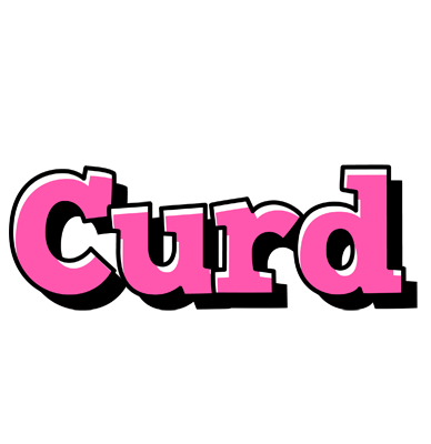 Curd girlish logo