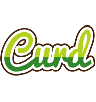 Curd golfing logo