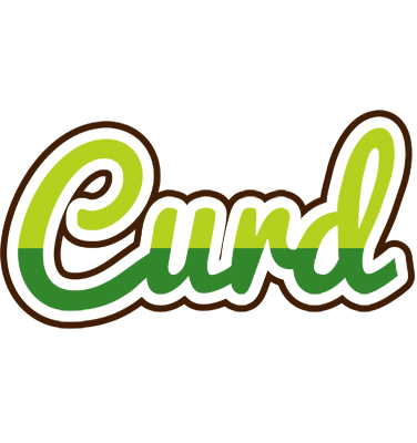 Curd golfing logo