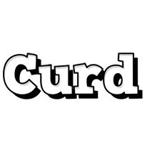 Curd snowing logo