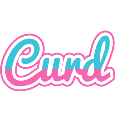 Curd woman logo