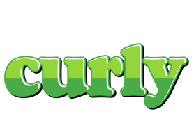 Curly apple logo