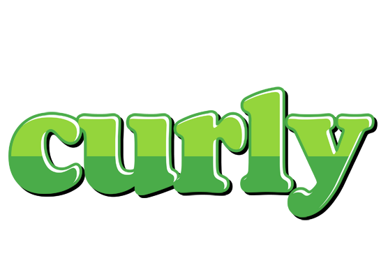 Curly apple logo