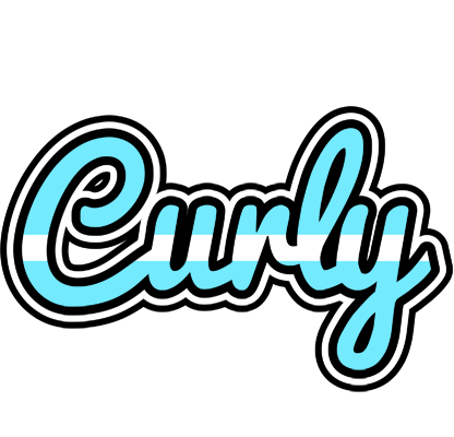 Curly argentine logo