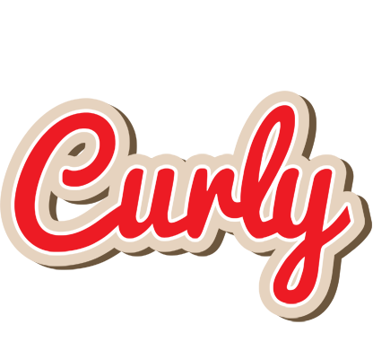 Curly chocolate logo