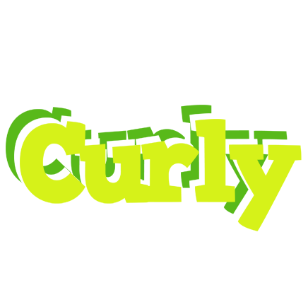 Curly citrus logo