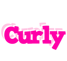 Curly dancing logo