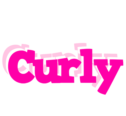 Curly dancing logo