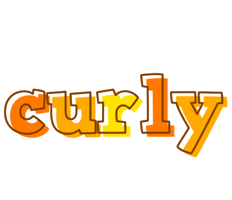 Curly desert logo