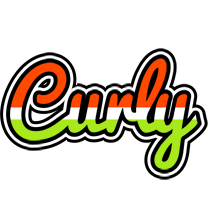 Curly exotic logo