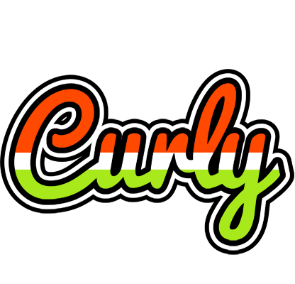 Curly exotic logo