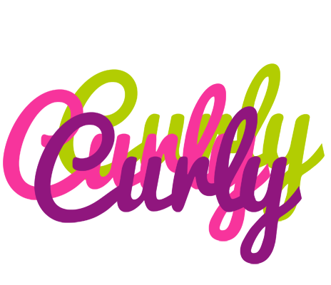 Curly flowers logo