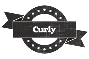 Curly grunge logo